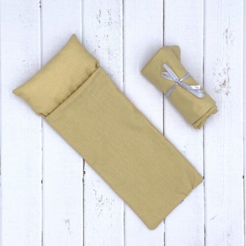 Śpiwór dla lalek beżowy