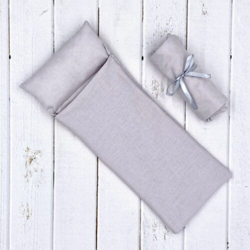 Śpiwór dla lalek szary