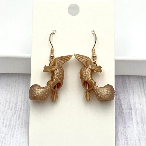 Kolczyki buty lalki Barbie 18